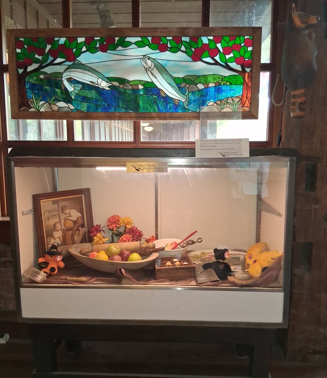 OTHS fall and historic cooking exhibit at the Paint Creek Cider Mill
